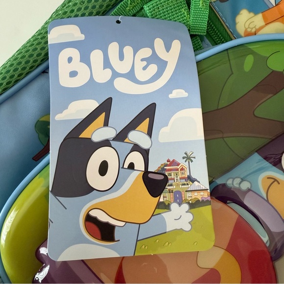 Bluey Backpack,  Lunch Bag Set - Picture 9 of 10